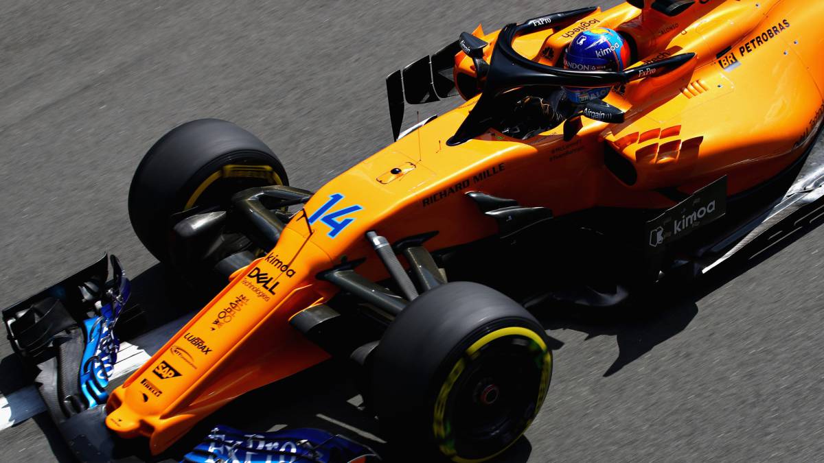 Fernando Alonso (McLaren MCL33).