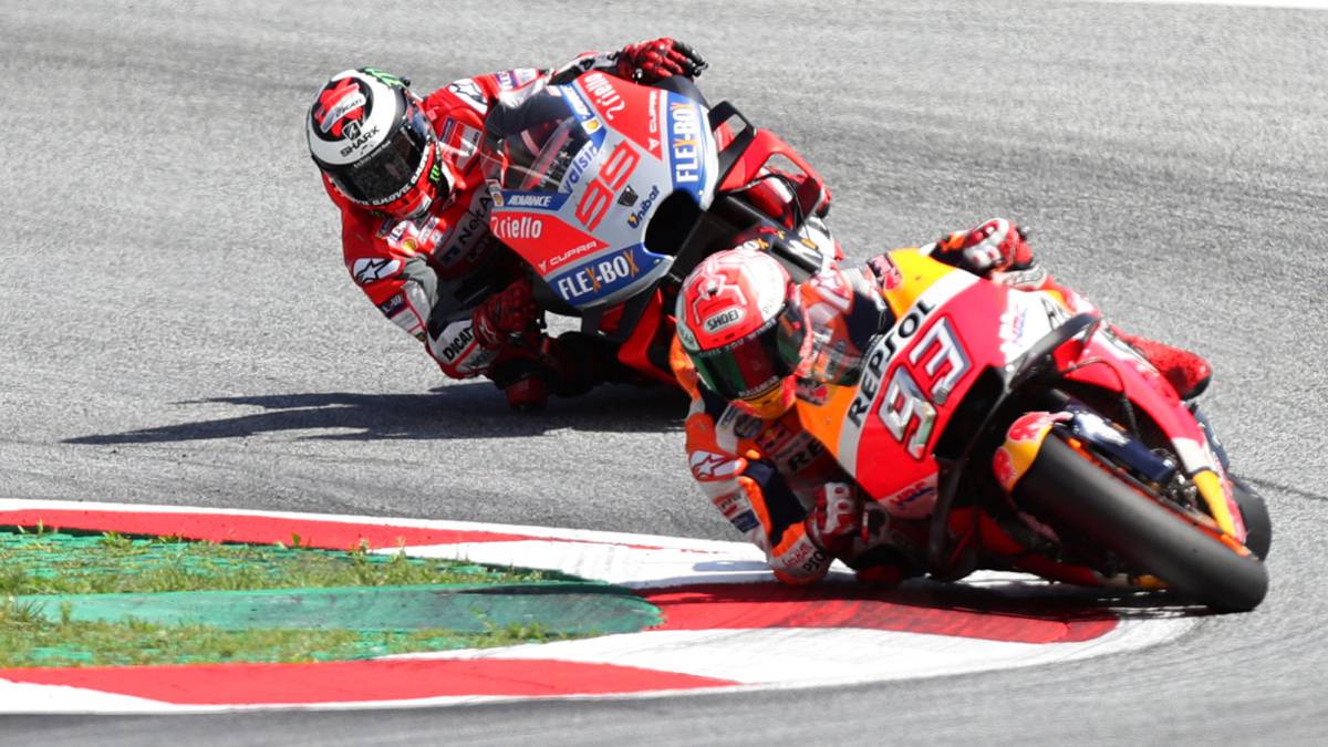 Márquez le gana la pole a Dovizioso por 0s002 en Austria