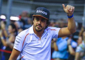 Alonso agradece Singapur: “Una carrera mágica para nosotros”
