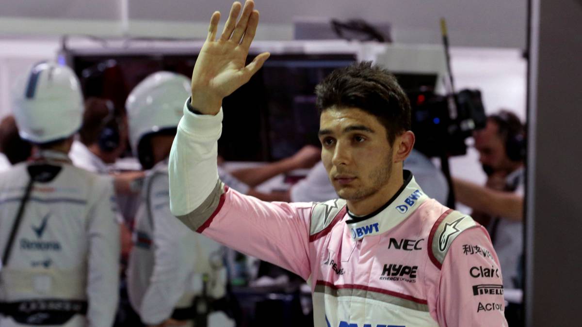Esteban Ocon, piloto de Force India