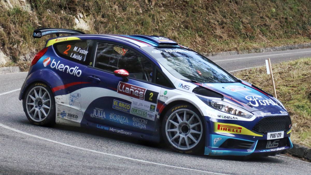 Miguel Fuster, piloto de rally
