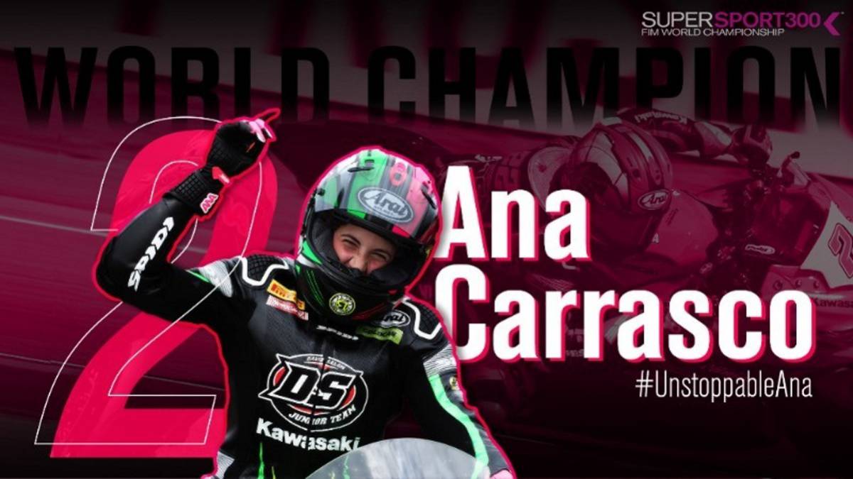 El título de Ana Carrasco en SSP300.