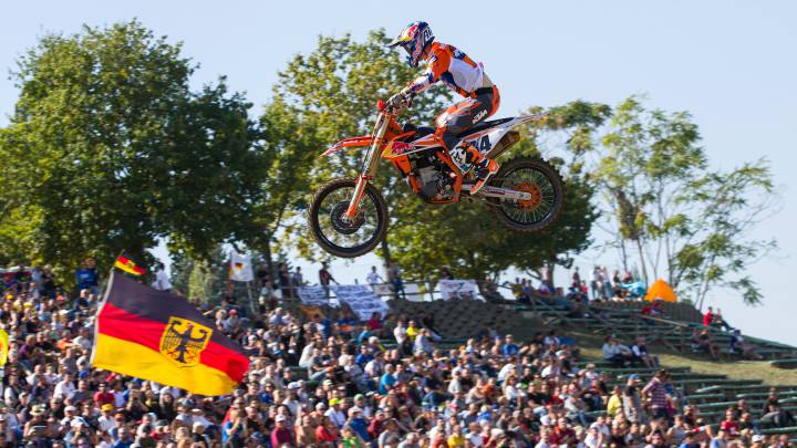 Jeffrey Herlings (Red Bull KTM), campeón del mundo de MXGP.