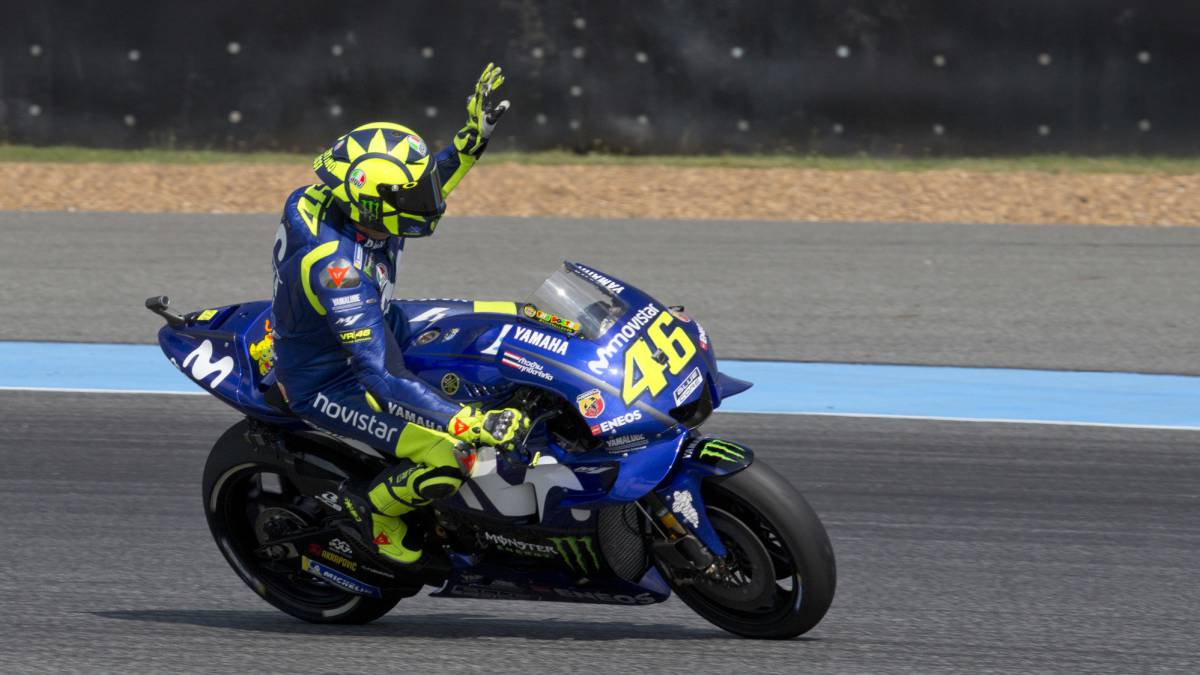 Rossi: "Hay que ver mañana, porque la Yamaha es el Inter"