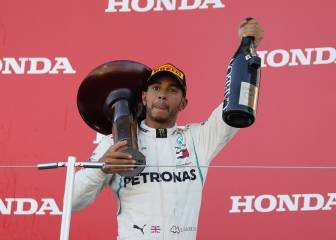 Lewis Hamilton se alza con la victoria en el circuito de Suzuka