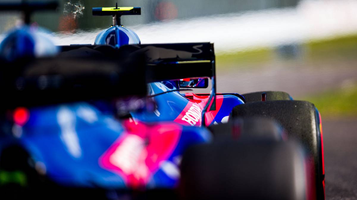 Los Toro Rosso en Japón.