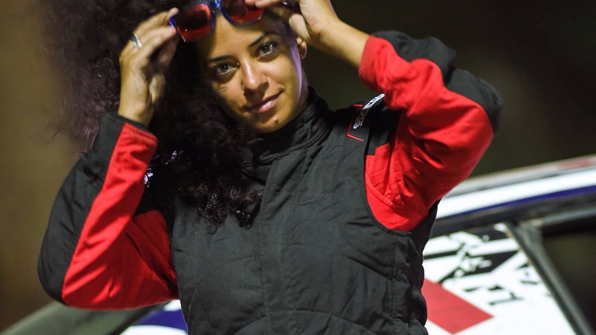 Noor Daoud, la piloto palestina especialista en drift
