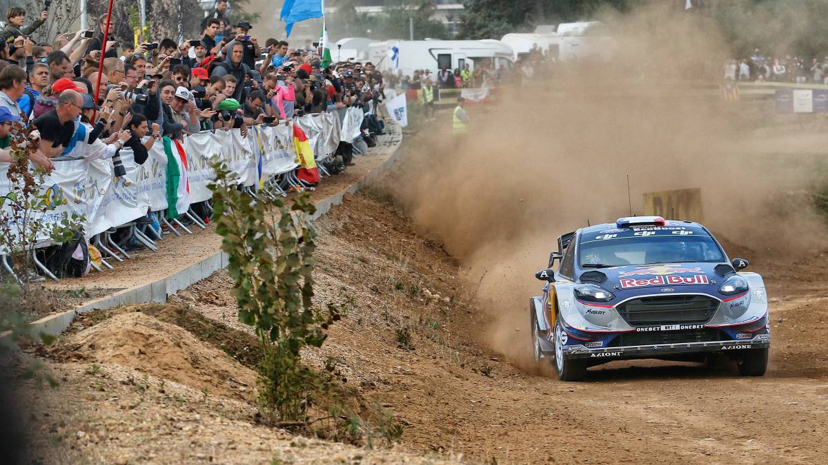 Imagen del shakedown del Rally de Catalunya.