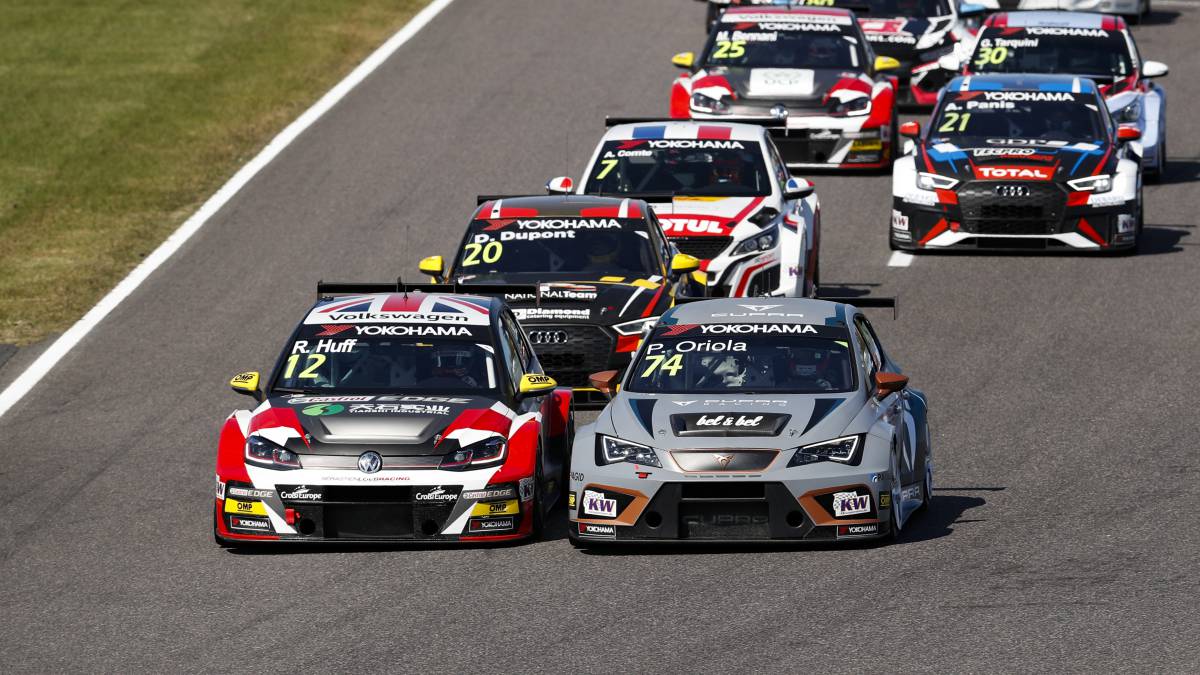 Huff y Oriola en Suzuka WTCR 2018.