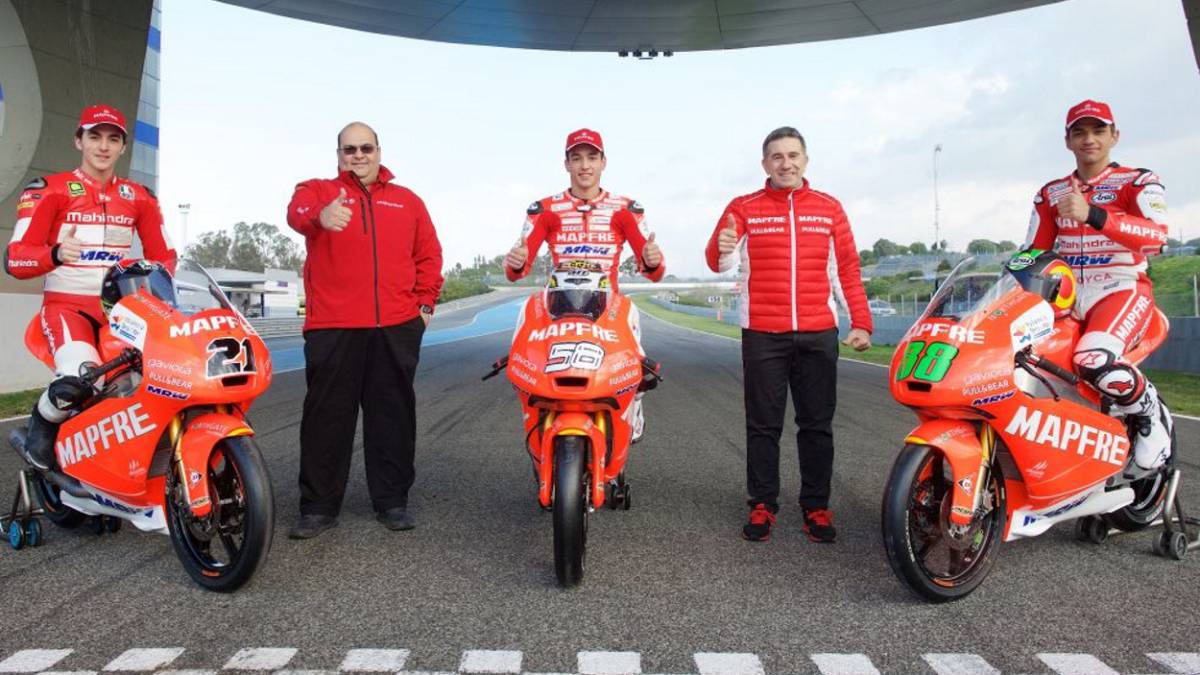 Presentación del equipo Aspar de 2015.