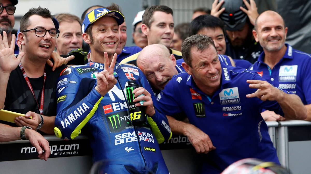 A Rossi le ha sorprendido más Bezzecchi que Martín