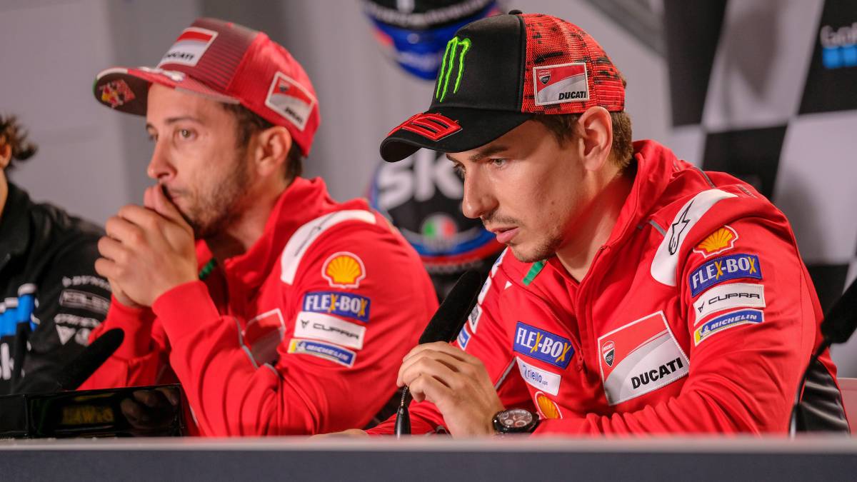 Ducati reúne a Lorenzo y Dovizioso para parar el conflicto