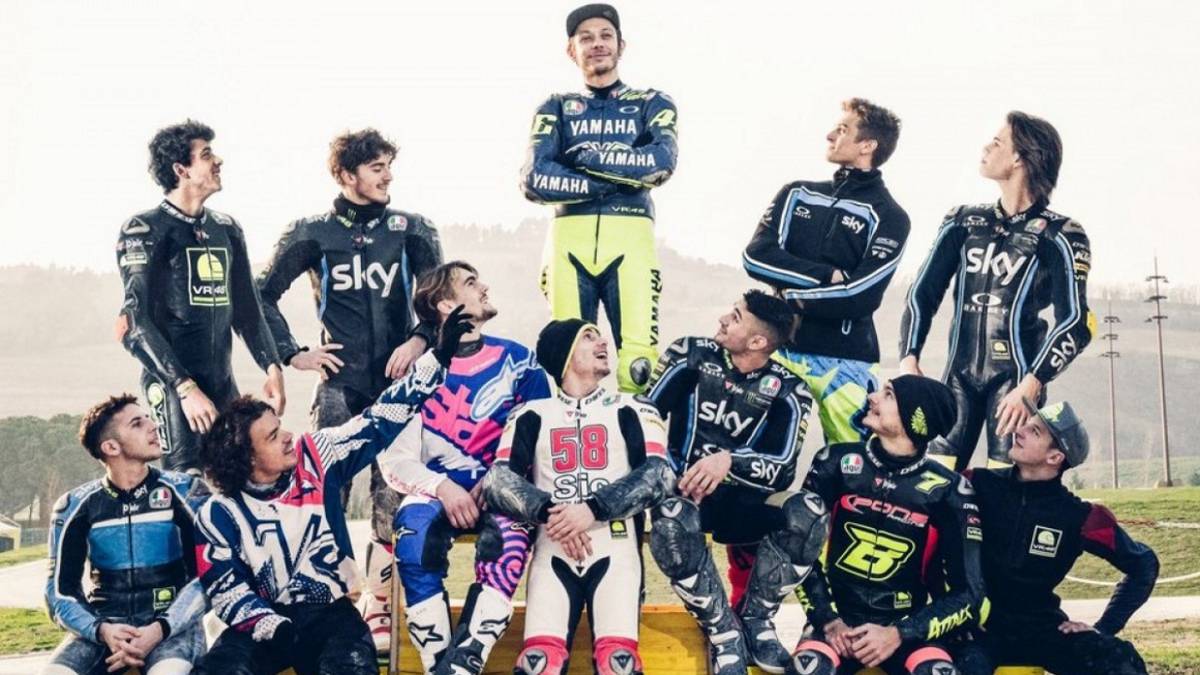 Valentino Rossi custodia el futuro de Italia con su Academy