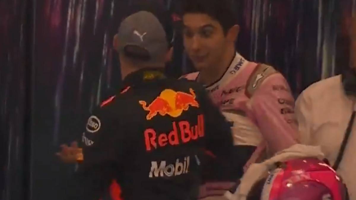 Verstappen empujó a Ocon