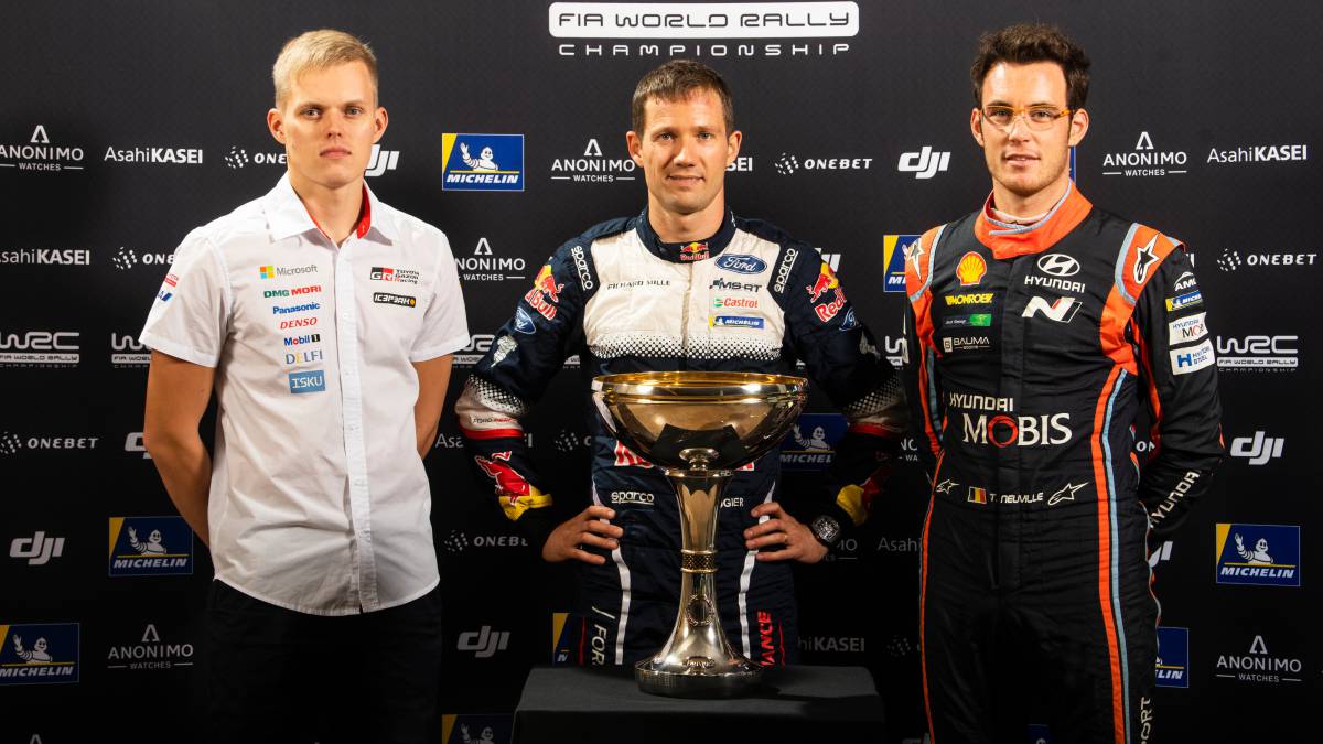 Ogier, Neuville y Tanak ante la gran batalla final por el título