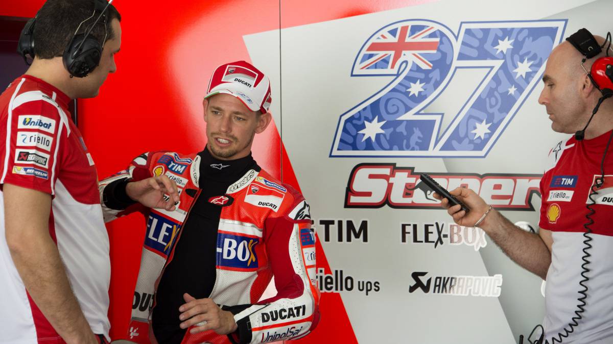 Casey Stoner y Ducati anuncia el final de su colaboración
