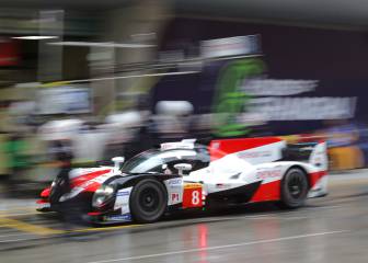 El Toyota de Alonso arranca con ventaja pero amenaza la lluvia