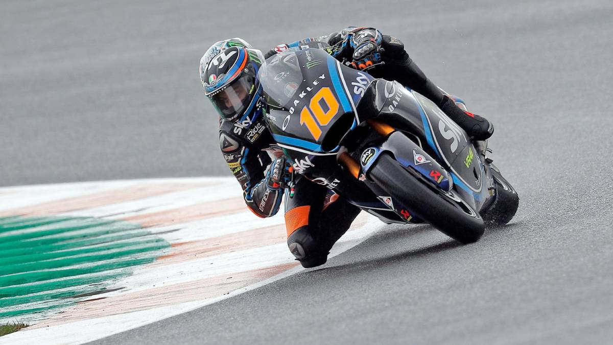 Luca Marini en Cheste.
