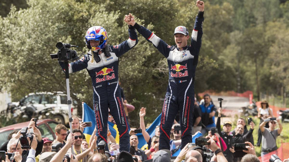 Ogier se proclama campeón del Mundo de Rallys.