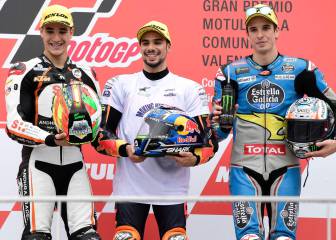 Álex Márquez sufre una caída y se le escapa la victoria, acabó 3º