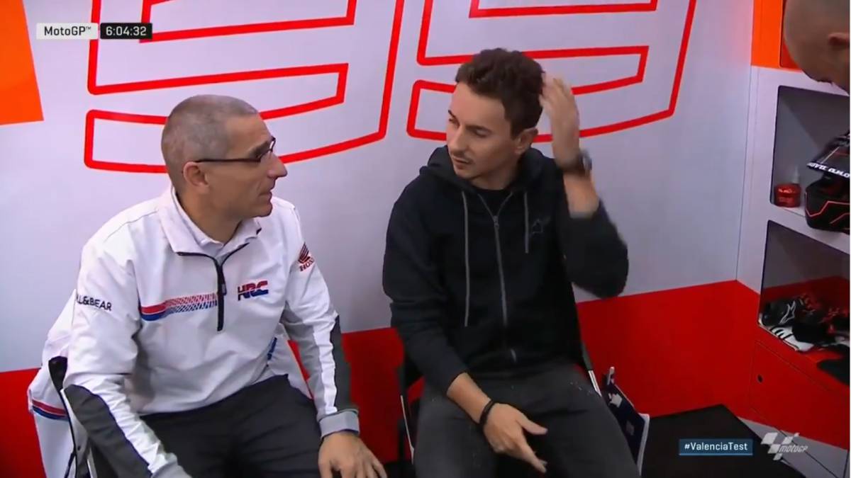 Lorenzo ya ejerce como piloto Honda
