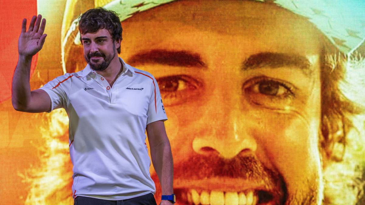 Alonso, el 'racer' que quiere ser recordado como un luchador