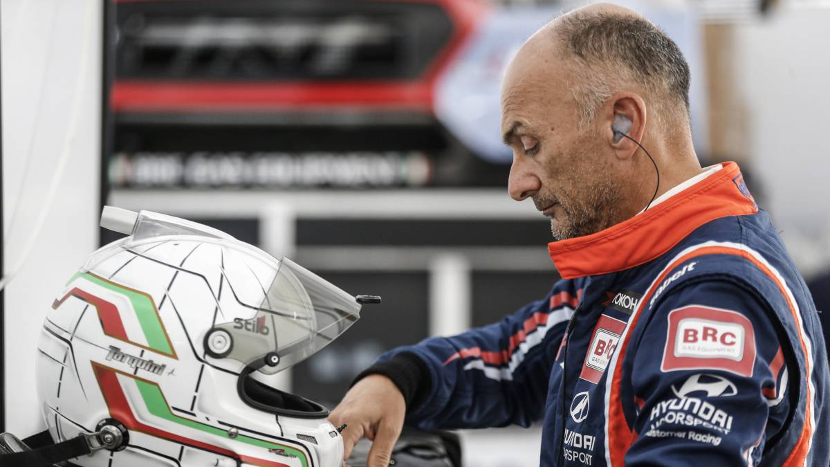 Gabriele Tarquini, campeón del mundo de Turismos en 2018.