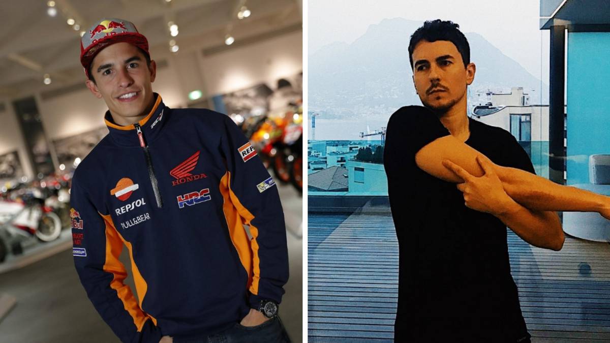 Márquez y Lorenzo.