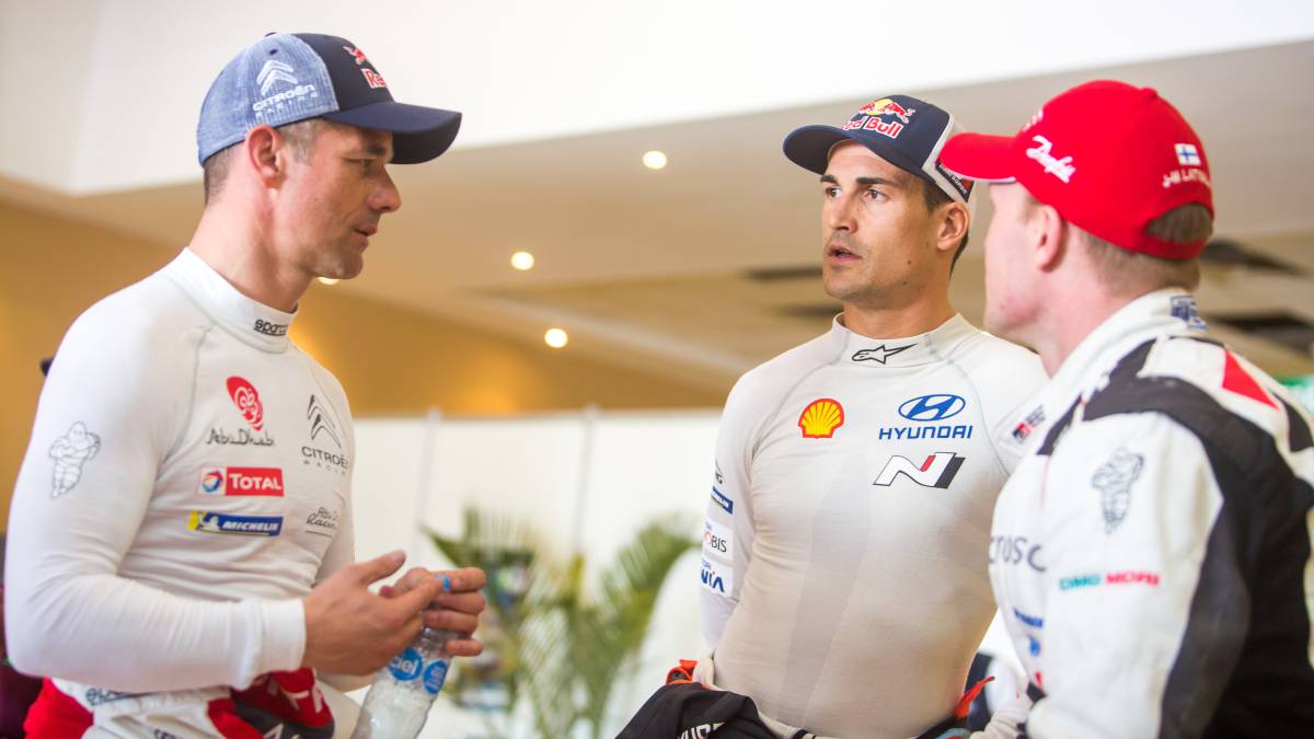 Sebastien Loeb negocia su futuro con Hyundai y Ford