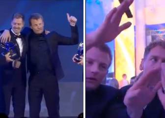 Nadie dio crédito: Raikkonen se marcó un Maradona en la gala de la F1