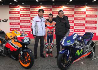 Honda premia a Pedrosa con dos motos míticas de su carrera