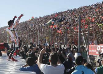 MotoGP se acerca a F1: 34.684 les separan por gran premio