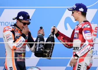Sólo dos parejas de compañeros superan al Márquez-Lorenzo