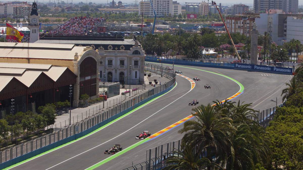 GP de Europa de F1 en Valencia en 2012.