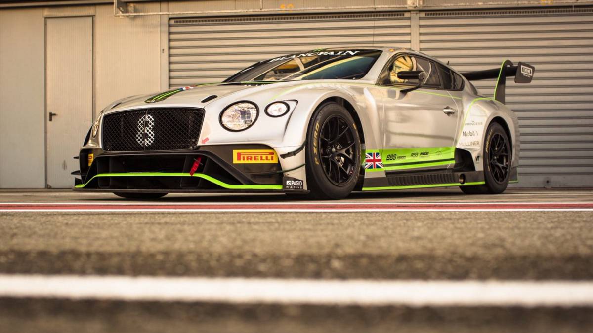 Soucek repetirá un año como como piloto oficial de Bentley al volante del Continental GT3.