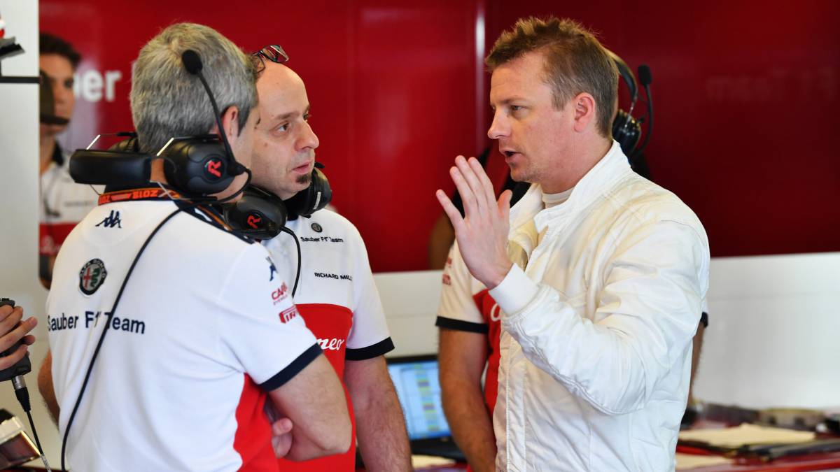 Kimi Raikkonen: “Quiero estar en el medio del podio”