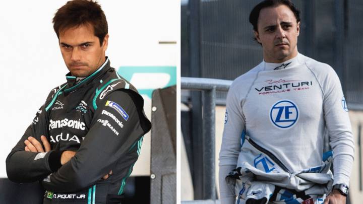 Piquet y Massa.