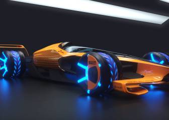 McLaren muestra su llamativo concepto para la F1 en 2050