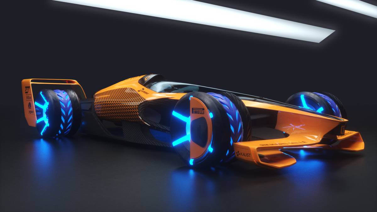 McLaren muestra su llamativo concepto para la F1 en 2050