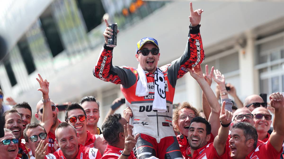 La lección que Ducati aprendió de Lorenzo: nunca te rindas