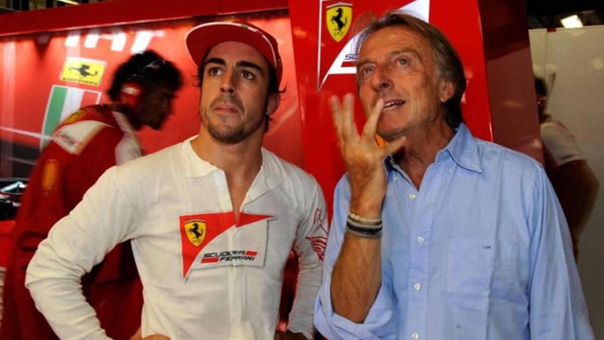 Alonso, Lauda y Schumacher, los favoritos de Montezemolo