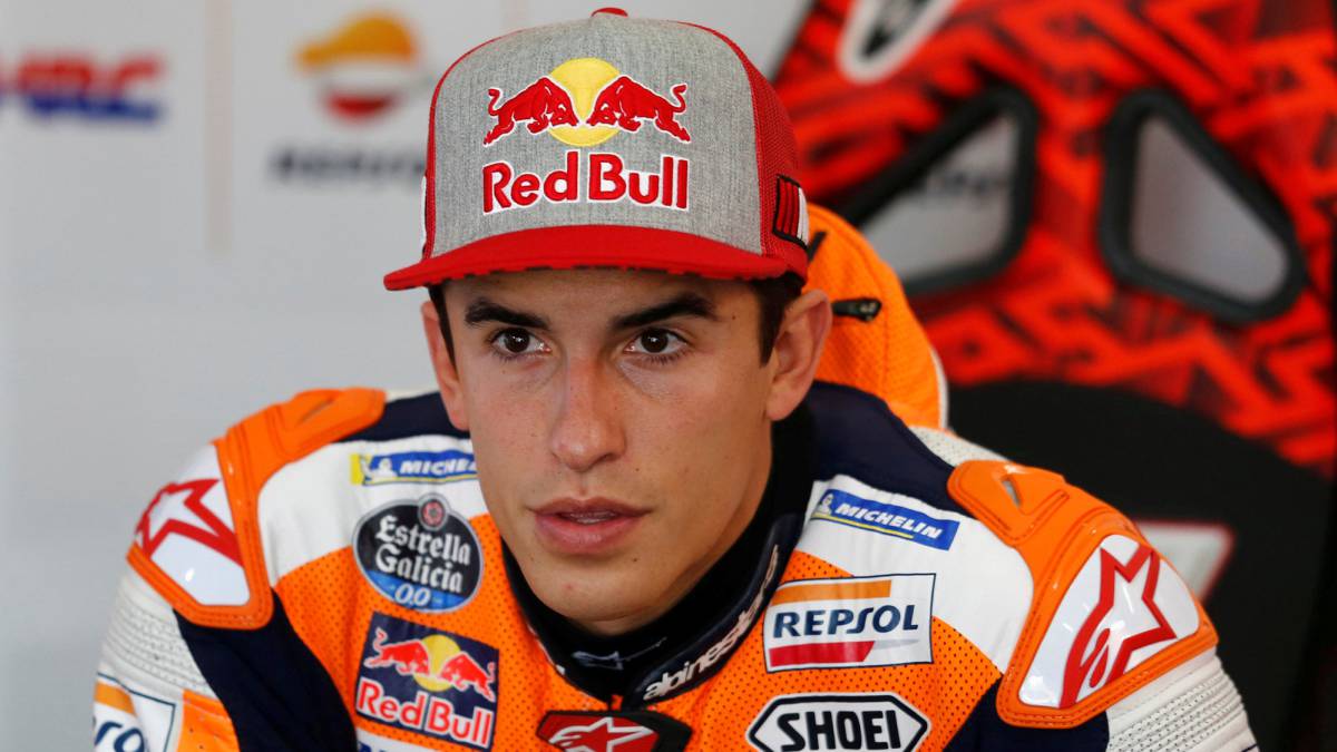 Secuestran a Márquez para que no ruede más por el hombro