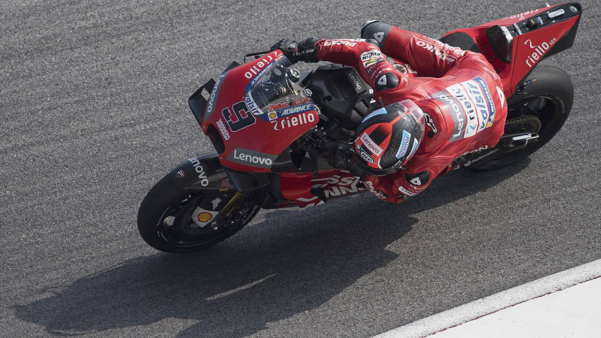 Petrucci y la Ducati.