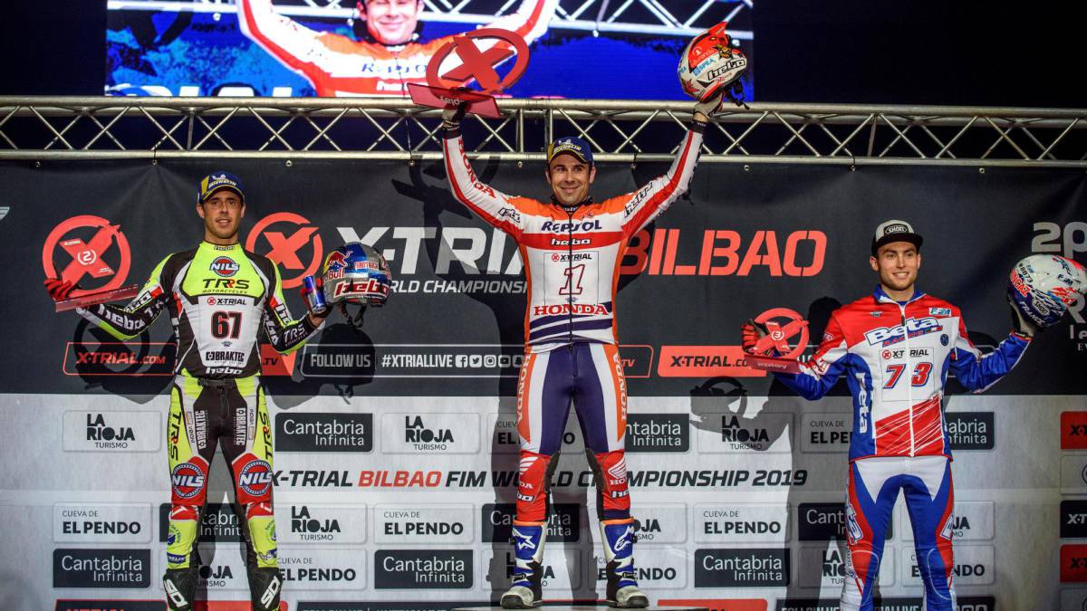 Bou ganó en Barakaldo y es líder del Mundial en solitario