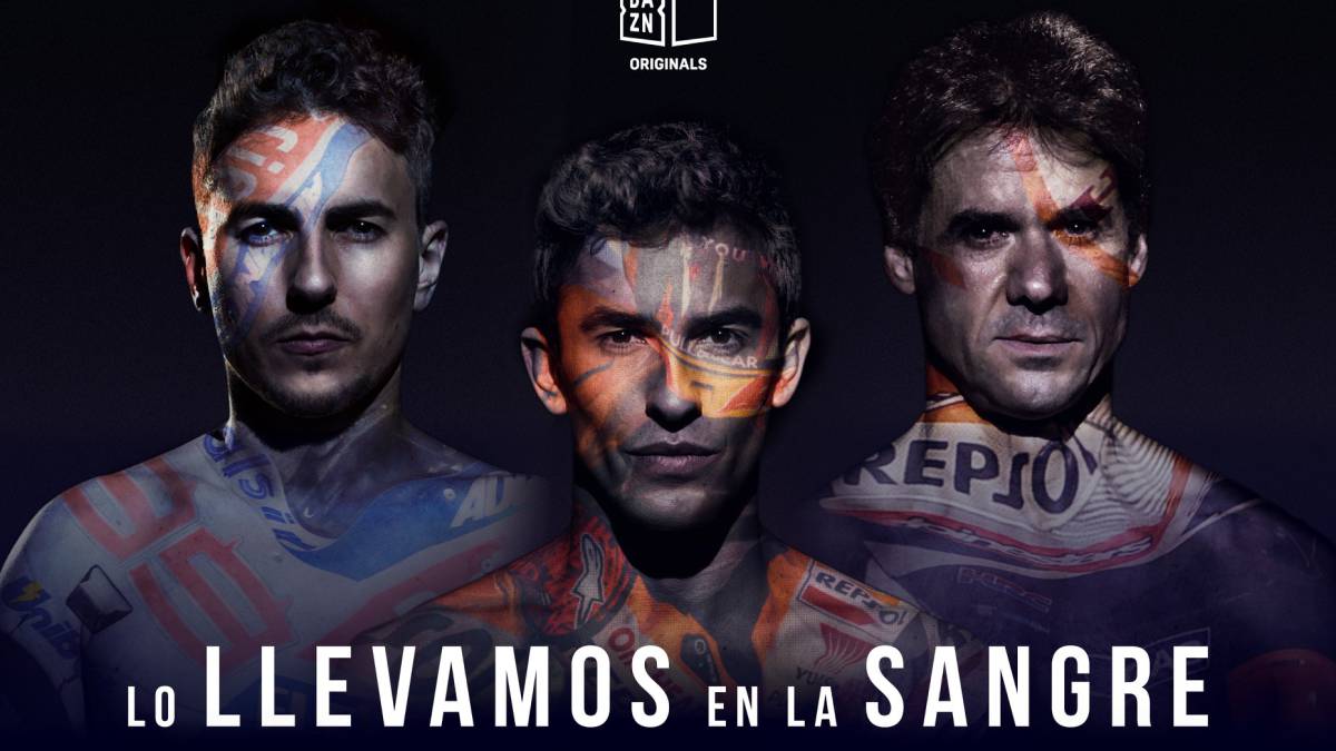 Márquez, Lorenzo y Crivillé: el cartel de DAZN en su estreno