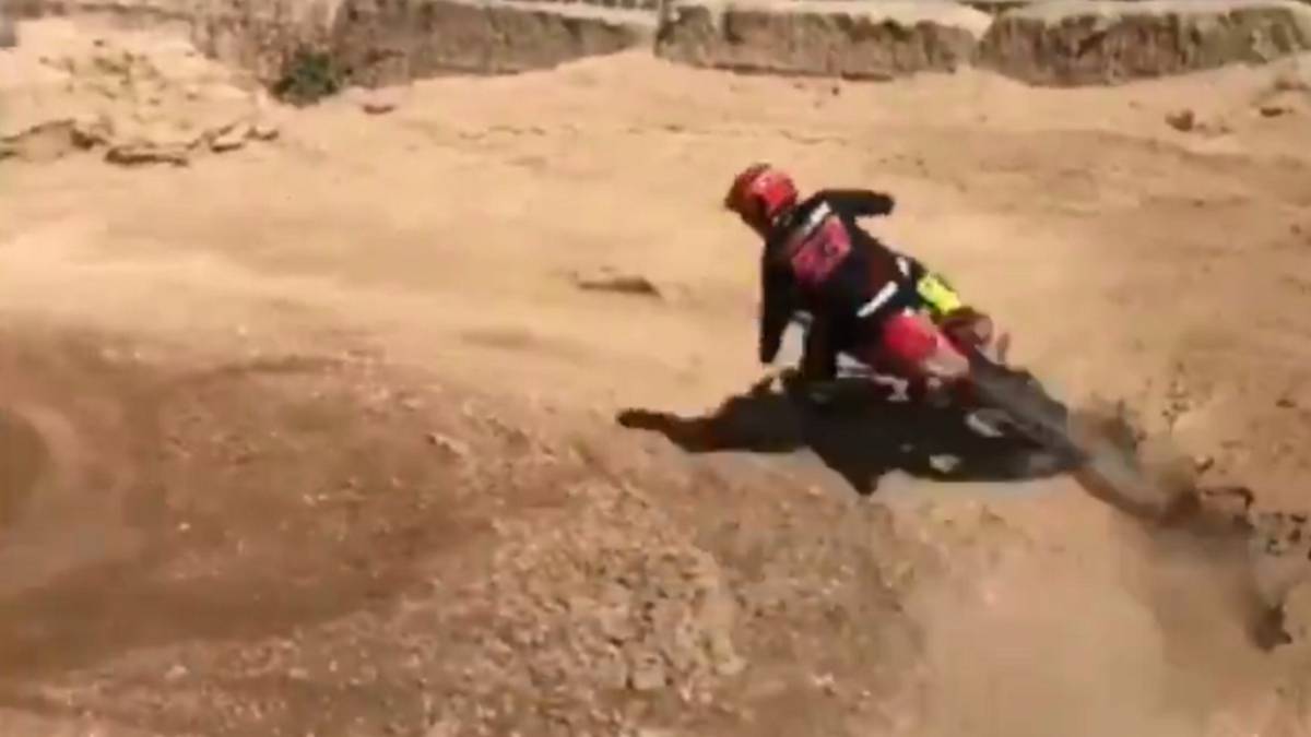 Márquez regresa al motocross