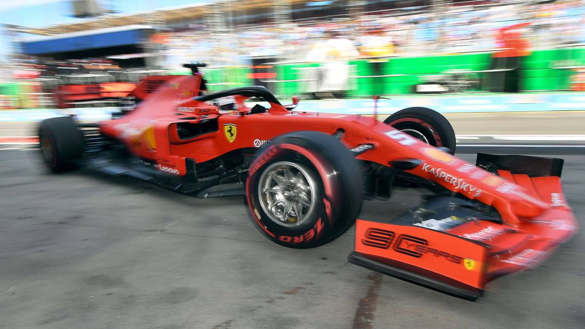 Vettel, en Montmeló.
