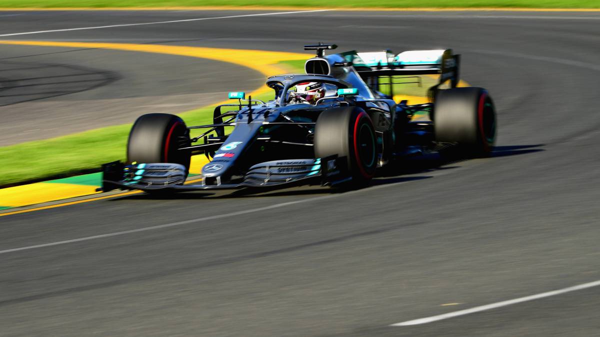 Lewis Hamilton, Mercedes W10 (Australia, F1 2019).