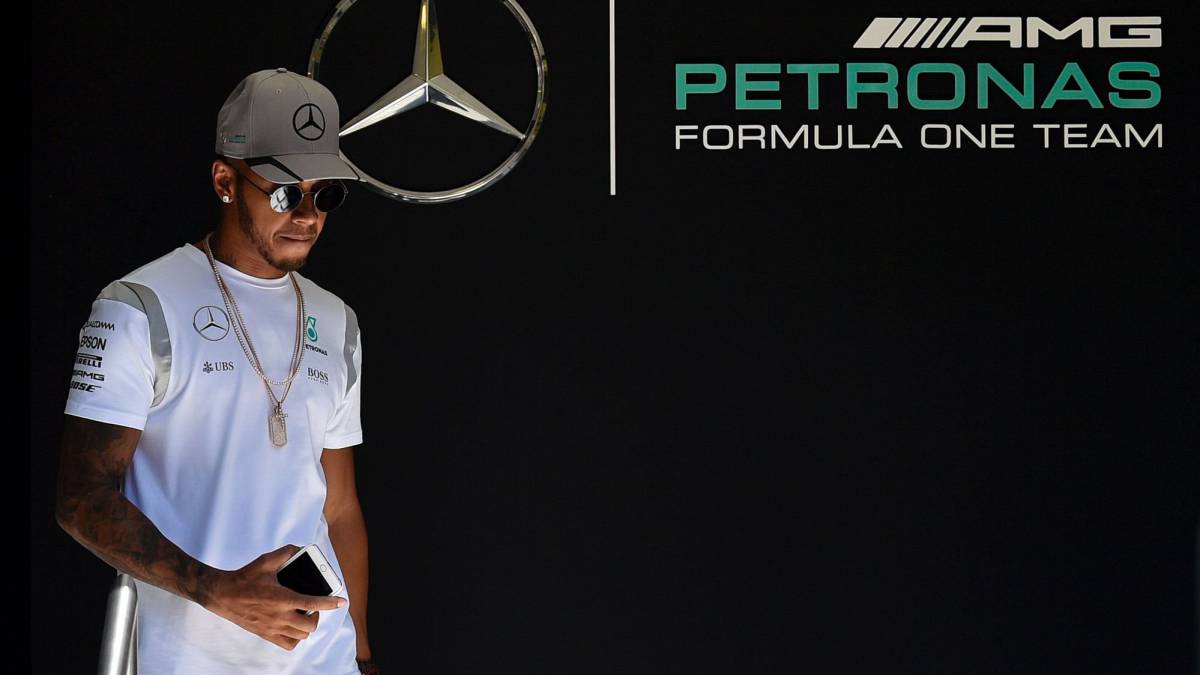 Lewis Hamilton.