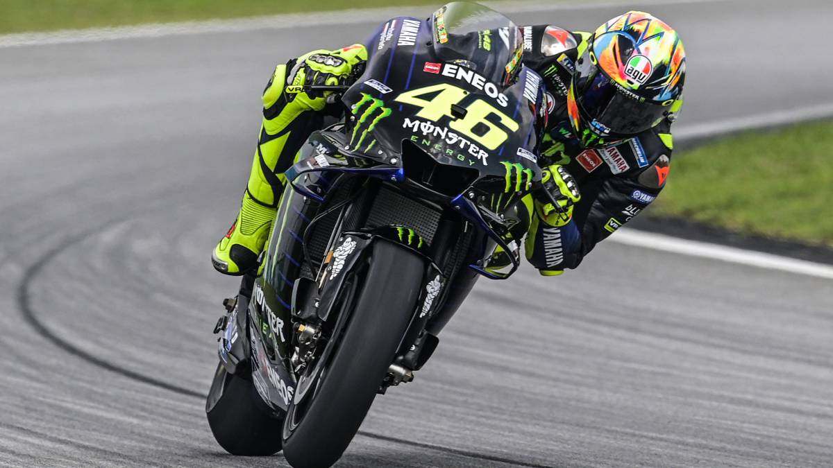 Rossi se pone a prueba junto a Bagnaia y Morbidelli en Misano